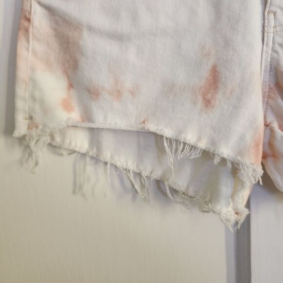 Mavi Rosie Denim Cutoff High Rise Shorts Size 31 - Picture 5 of 10